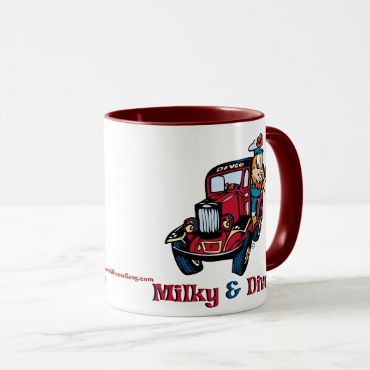 Mug Divco et laiteux (Devant droit)