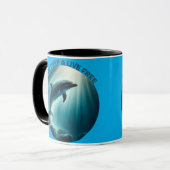 Mug Dive Deep Live Dolphin gratuit (Devant gauche)