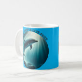Mug Dive Deep Live Dolphin gratuit (Devant gauche)