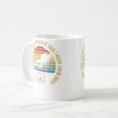 Mug Diver And Dad Funny Scuba Diving (Devant gauche)