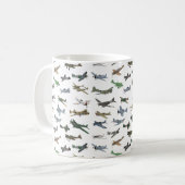 Mug Divers avions 2ÈME GUERRE MONDIALE (Devant gauche)