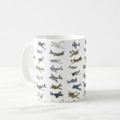 Mug Divers avions 2ÈME GUERRE MONDIALE américains (Devant gauche)