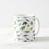 Mug Divers dinosaures (Devant droit)