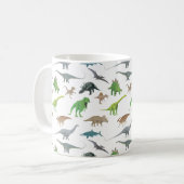 Mug Divers dinosaures (Devant gauche)