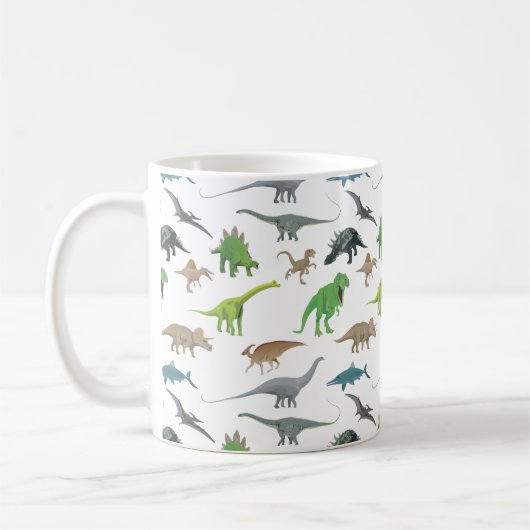 Mug Divers dinosaures (Gauche)