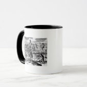 Mug Divers jeux indiens, de 'Americae (Devant gauche)