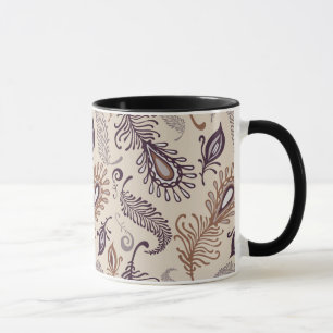 Mug Divers motif de plume
