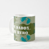 Mug Diverse green colors background (Devant gauche)