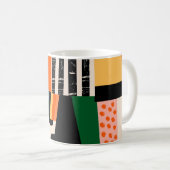 Mug Diverses formes : conception transparente abstrait (Devant droit)