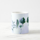 Mug Diverses Formes Vert Feuille Nature (Centre)