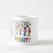 Mug Diversité (Devant gauche)