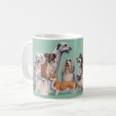Mug Diversité de race de chien (Devant gauche)