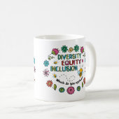 Mug Diversity Equity Inclusion (Devant droit)