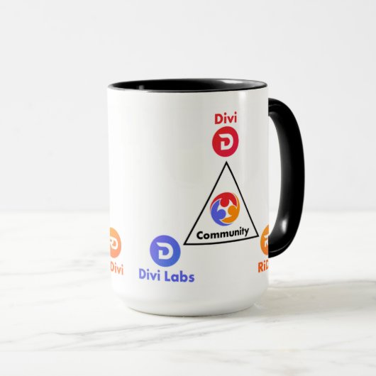 Mug Divi - Communauté (Devant droit)
