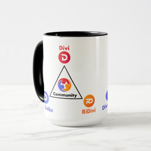 Mug Divi - Communauté (Devant gauche)