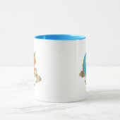 Mug Divine la licorne | Lune et nuages (Centre)