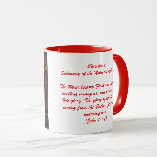 Mug Divine Nativity Scene (Devant droit)