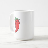 Mug Divine Poivron Rouge Kawaii (Devant gauche)