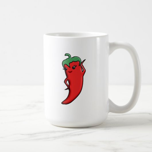 Mug Divine Poivron Rouge Kawaii (Droite)