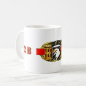 Mug Division Aéroportée 12B 101st (Devant gauche)