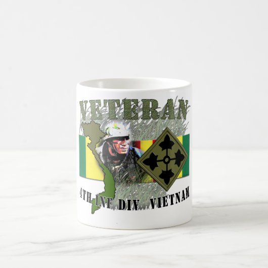 Mug Division de Vietnam-4th FNI (aucun CIB) (Centre)