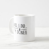 Mug Divorce (Devant gauche)