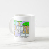 Mug Divorce Arbre : Dons Amusants Tee - shirts & Objet (Devant gauche)