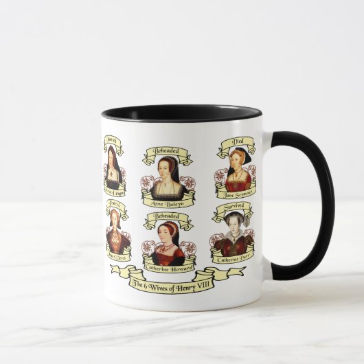 Mug Divorcé, décapité, mort… Épouses de Henry VIII (Droite)