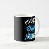 Mug Divorce Papa Club Funny Divorce Party (Devant droit)