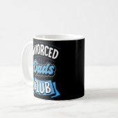 Mug Divorce Papa Club Funny Divorce Party (Devant gauche)