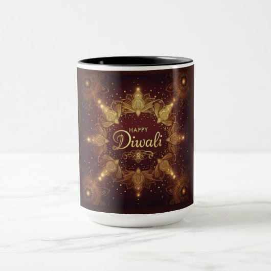 Mug Diwali doré (Centre)