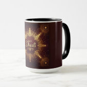 Mug Diwali doré (Devant droit)
