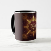 Mug Diwali doré (Devant gauche)
