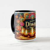 Mug Diwali festif (Devant gauche)