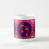 Mug Diwali Rangoli Coloré Avec Empreinte (Centre)