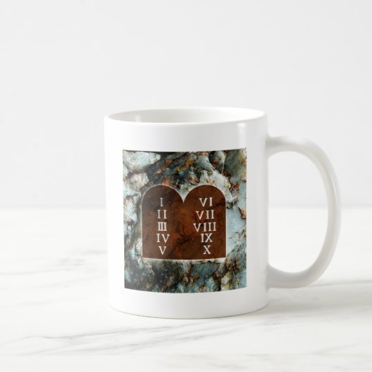 Mug Dix commandements (Droite)