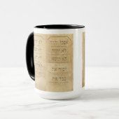 Mug Dix commandements cognent à droite et à gauche (Devant gauche)