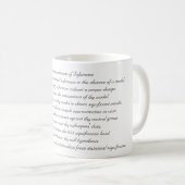 Mug Dix commandements d'inférence (Devant droit)