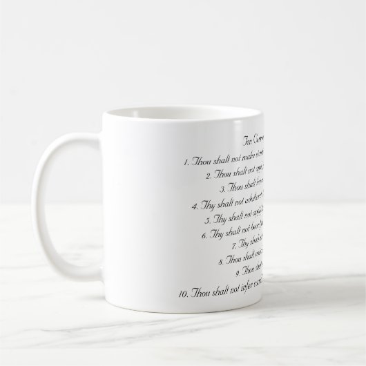 Mug Dix commandements d'inférence (Gauche)