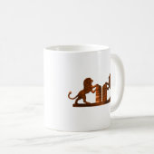 Mug Dix commandements et lions (Devant droit)