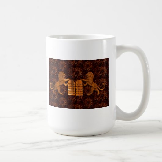 Mug Dix commandements et lions (Droite)