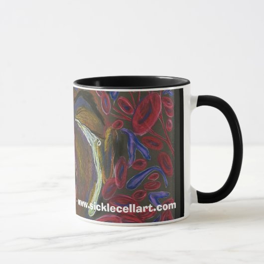 Mug Dix redéfinis - art de drépanocyte (Droite)