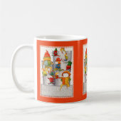 Mug DIX SEINS UNE BROUILLE BLANCHE - Rouge (Gauche)