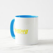 Mug Dix-sept Logo-Jaunes (Devant gauche)