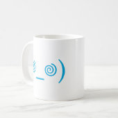 Mug Dizzy dans bleu-clair (Devant gauche)