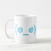 Mug Dizzy dans bleu-clair (Gauche)