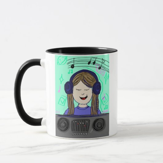 Mug DJ Ayla et DJ Ninja (Gauche)