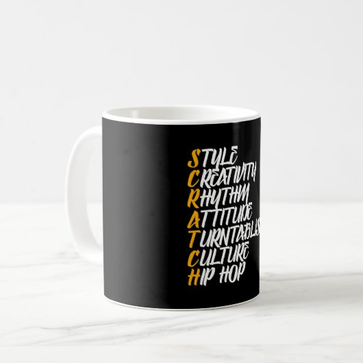 Mug dj de défilement (Devant gauche)