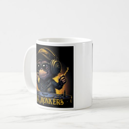 Mug DJ Monkers (Devant gauche)