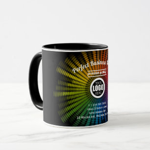 Mug DJ Music Artiste coloré Sound Wave Creative Cool